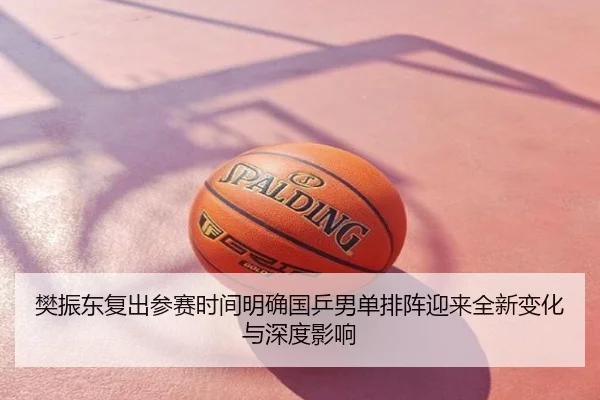 樊振东复出参赛时间明确国乒男单排阵迎来全新变化与深度影响